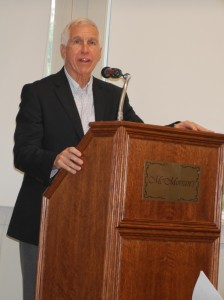 Dave Docherty, president of 55 Plus Assoc.
